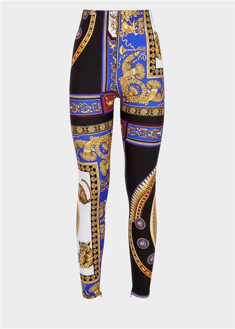 versace leggings for women|versace leggings outfit.